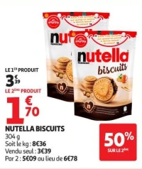 NUTELLA BISCUITS
