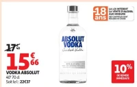 VODKA ABSOLUT 40° 70 cl