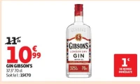 GIN GIBSON'S 37.5° 70 cl