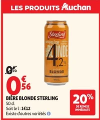 BIÈRE BLONDE STERLING