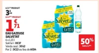 EAU GAZEUSE SALVETAT
