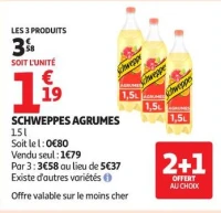 SCHWEPPES AGRUMES