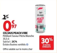 CELSIUS PEACH VIBE