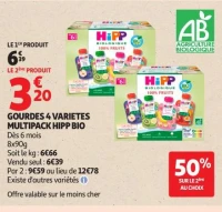 GOURDES 4 VARIETES MULTIPACK HIPP BIO