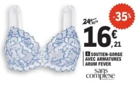 SOUTIEN-GORGE AVEC ARMATURES ARUM FEVER