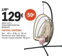 FAUTEUIL SUSPENDU
