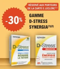 GAMME D-STRESS SYNERGIA