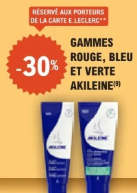 GAMMES ROUGE, BLEU ET VERTE AKILEINE