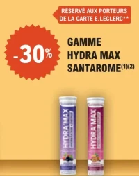 GAMME HYDRA MAX SANTAROME(1)(2)