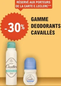 GAMME DÉODORANTS CAVAILLÈS