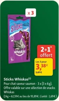 Sticks Whiskas