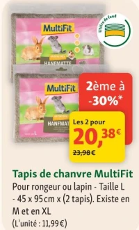 Tapis de chanvre MultiFit