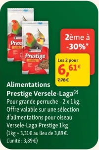 Alimentations Prestige Versele-Laga