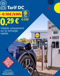 Tarif DC recharge rapide