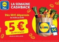 LA SEMAINE CASHBACK
