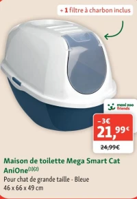 Maison de toilette Mega Smart Cat AniOne