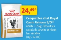 Croquettes chat Royal Canin Urinary S/O(2)