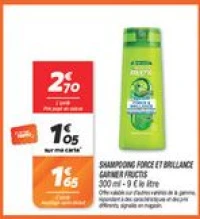 Shampooing force et brillance 