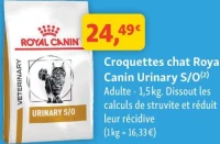 Croquettes chat Royal Canin Urinary S/O