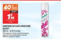 Shampooing sec blush longue durée