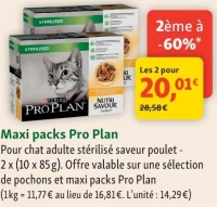 Maxi packs Pro Plan