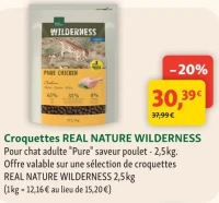 Croquettes REAL NATURE WILDERNESS