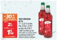 Sirop grenadine