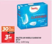 Tablettes lave-vaisselle classique x60 