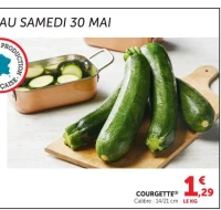 COURGETTE(1) Calibre : 14/21 cm