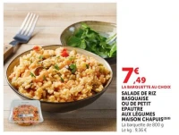 SALADE DE RIZ BASQUAISE OU DE PETIT EPEAUTRE AUX LÉGUMES MAISON CHAPUIS(2)(8)