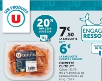 CREVETTE CUITE U(10)