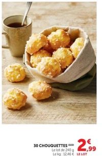 30 CHOUQUETTES
