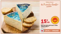 BLEU DE GEX AOP HAUT-JURA JURAFLORE(2) Au lait cru
