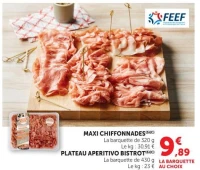 MAXI CHIFFONNADES ou PLATEAU APERITIVO BISTROT