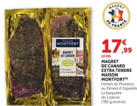 MAGRET DE CANARD EXTRA TENDRE MAISON MONTFORT