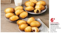 MADELEINES Nature pur beurre chocolat/noisettes fraise ou tout chocolat