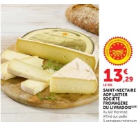 SAINT-NECTAIRE AOP LAITIER SOCIÉTÉ FROMAGÈRE DU LIVRADOIS