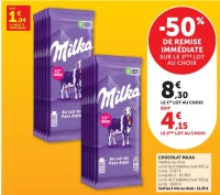 CHOCOLAT MILKA