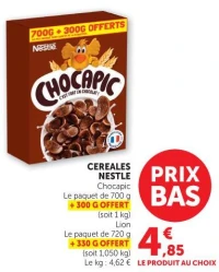 CEREALES NESTLE Chocapic Lion