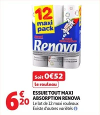 ESSUIE TOUT MAXI ABSORPTION RENOVA