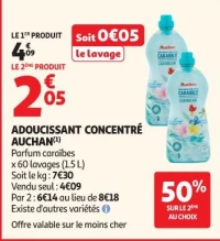 ADOUCISSANT CONCENTRÉ AUCHAN