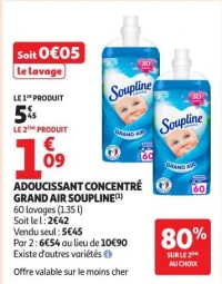 ADOUCISSANT CONCENTRÉ GRAND AIR SOUPLINE