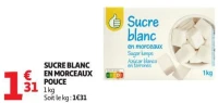 SUCRE BLANC EN MORCEAUX POUCE