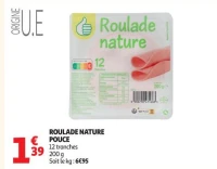 ROULADE NATURE POUCE
