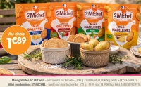 Mini galettes ou mini madeleines