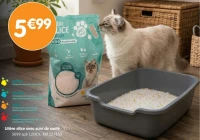 Litière silice avec suivi de santé - 5 L :