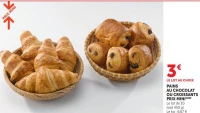 PAINS AU CHOCOLAT OU CROISSANTS PRIX MINI