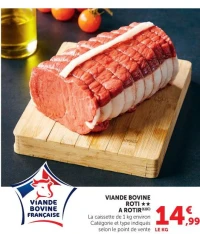 VIANDE BOVINE ROTI ** A ROTIR