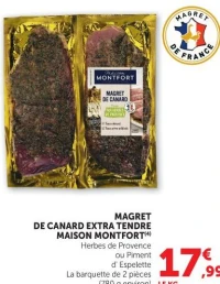 MAGRET DE CANARD EXTRA TENDRE