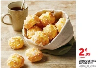 CHOUQUETTES SUCRÉES